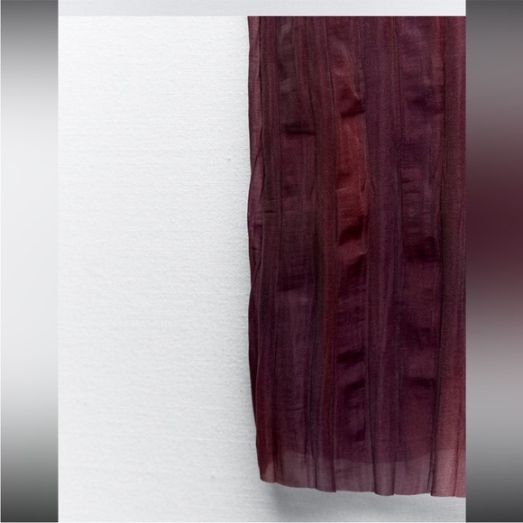 Zara organza tie dye stretch pants - Picture 12 of 12